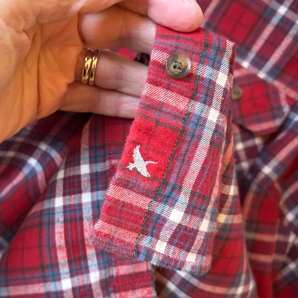 Eddie Bauer Plaid Shirt - Picture 3 of 9